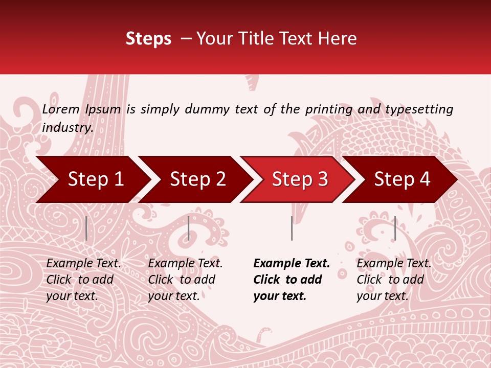 Sea Two Vector PowerPoint Template