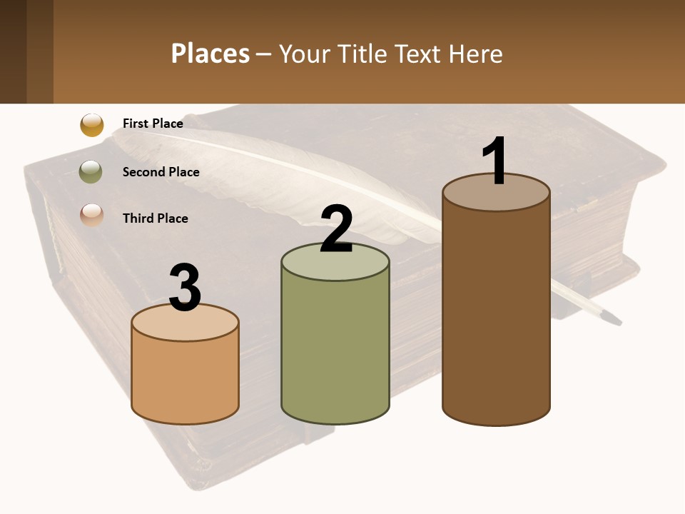 Yellow Story Dark PowerPoint Template