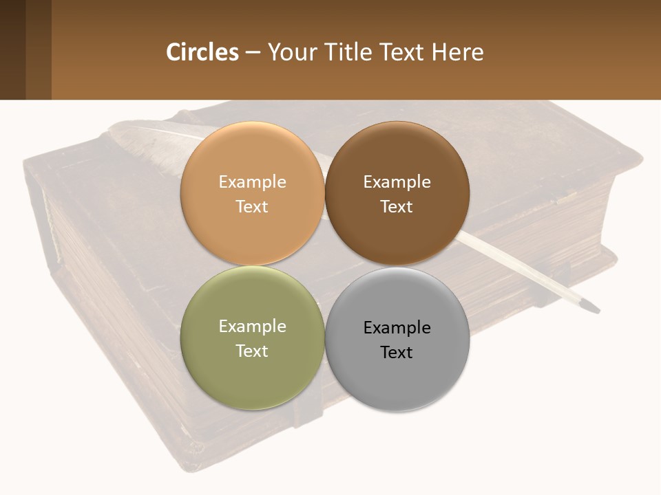 Yellow Story Dark PowerPoint Template