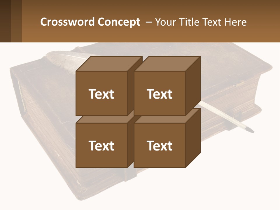 Yellow Story Dark PowerPoint Template