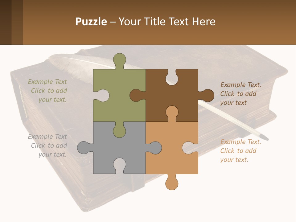 Yellow Story Dark PowerPoint Template