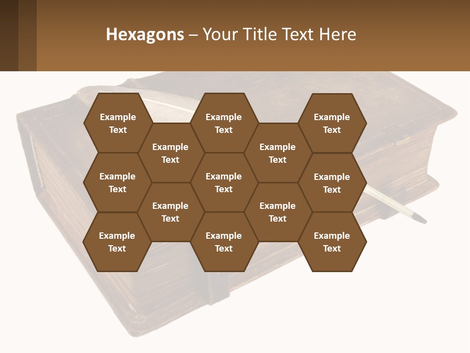 Yellow Story Dark PowerPoint Template