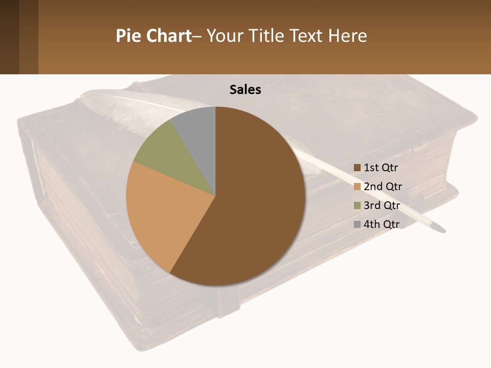 Yellow Story Dark PowerPoint Template