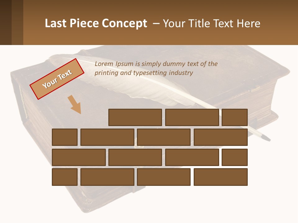 Yellow Story Dark PowerPoint Template