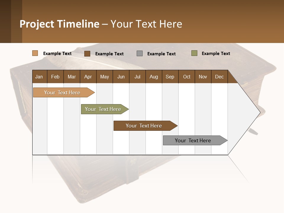 Yellow Story Dark PowerPoint Template
