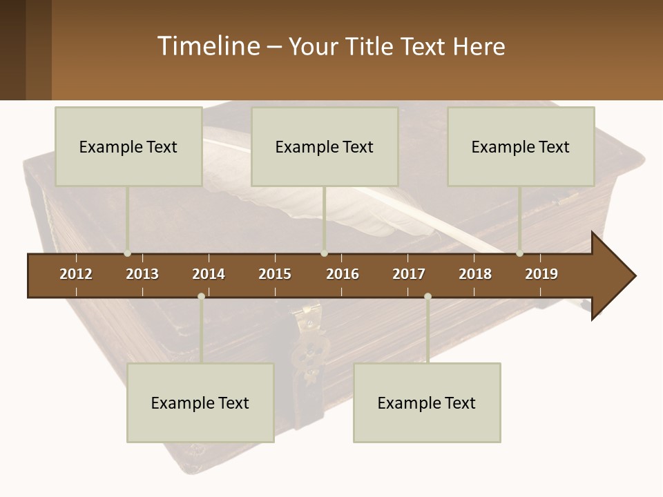 Yellow Story Dark PowerPoint Template
