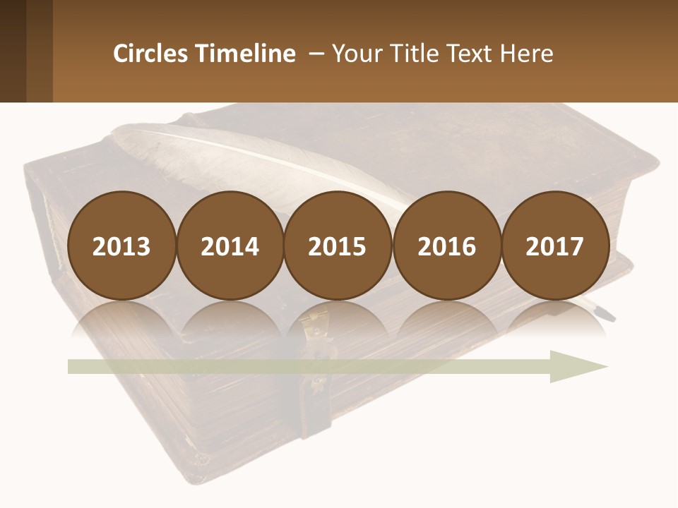 Yellow Story Dark PowerPoint Template