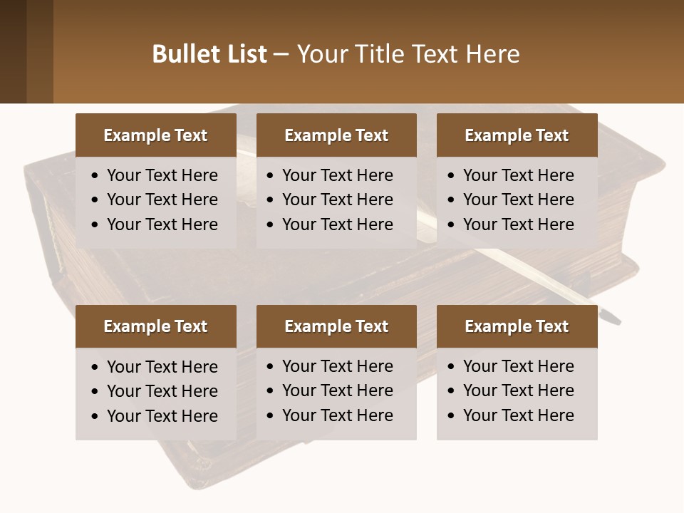 Yellow Story Dark PowerPoint Template