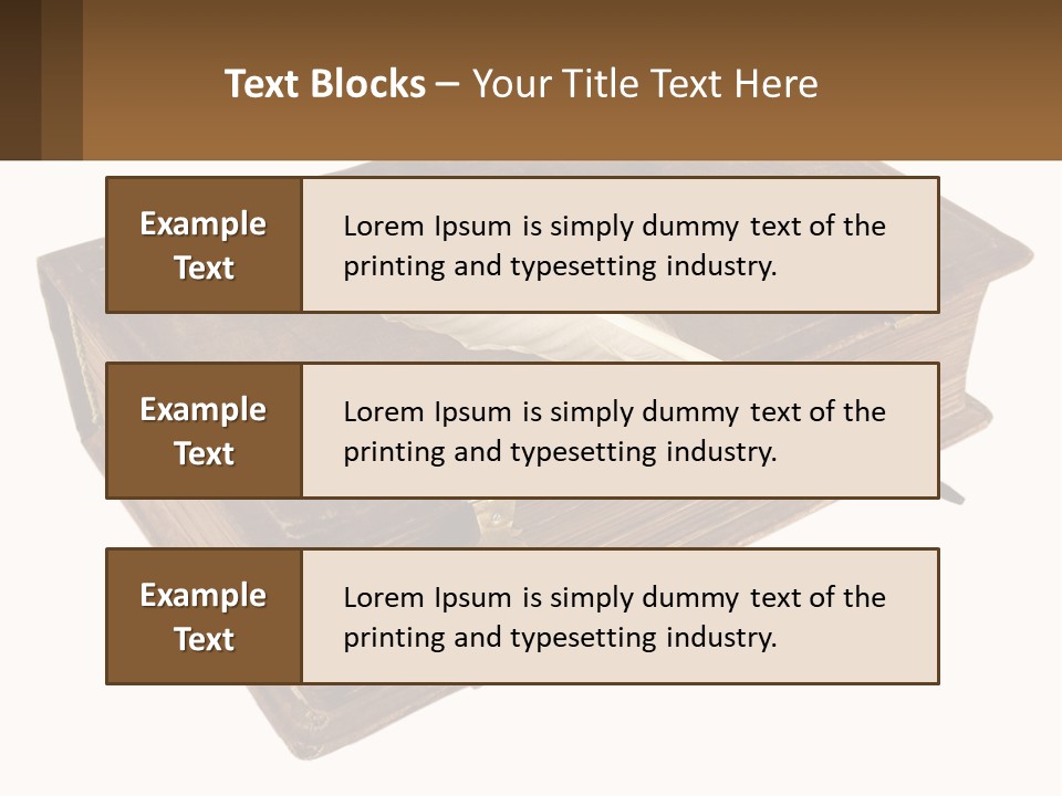 Yellow Story Dark PowerPoint Template