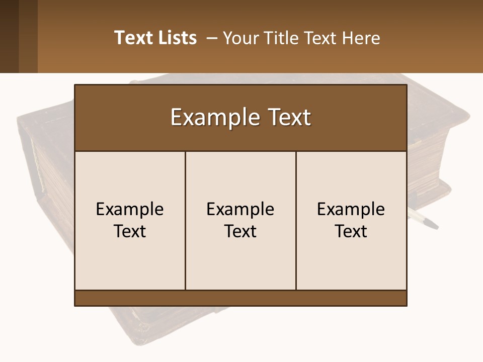 Yellow Story Dark PowerPoint Template