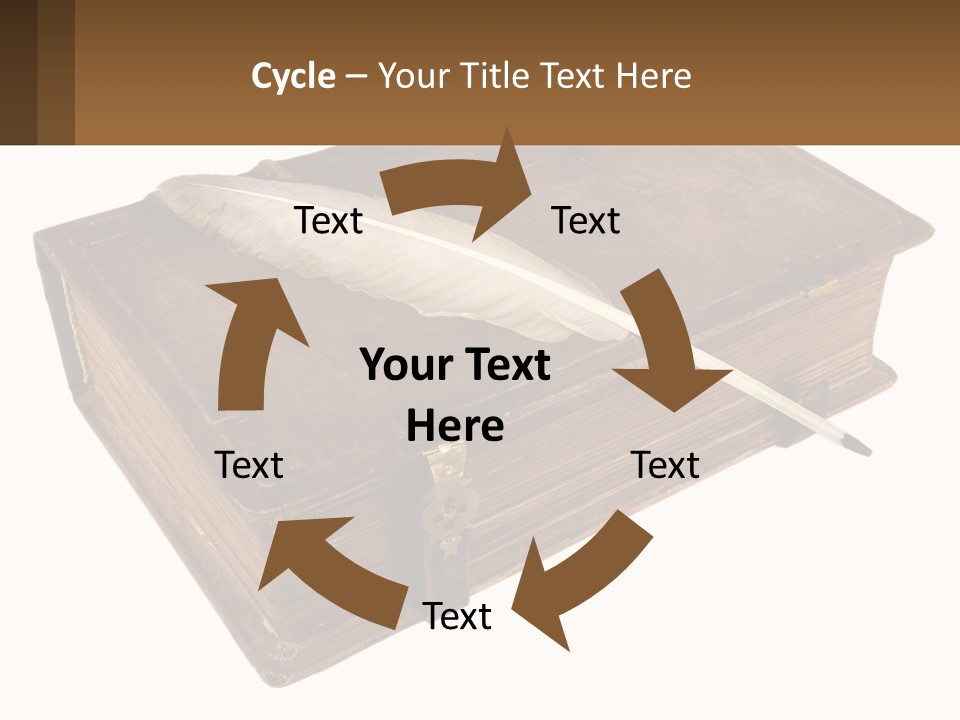 Yellow Story Dark PowerPoint Template
