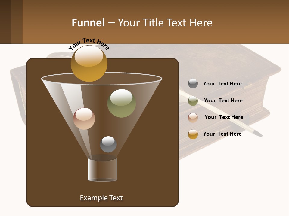 Yellow Story Dark PowerPoint Template