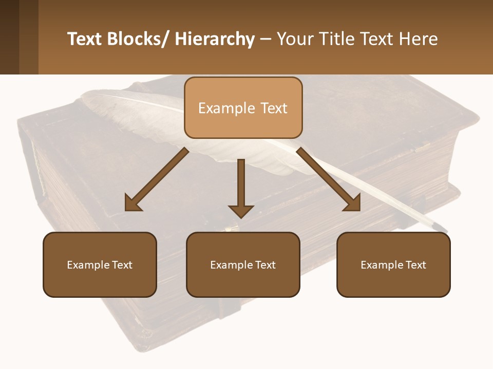 Yellow Story Dark PowerPoint Template