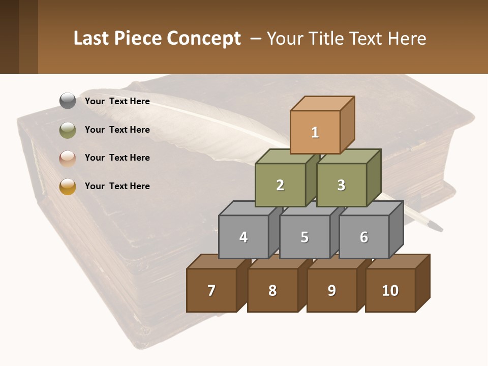 Yellow Story Dark PowerPoint Template