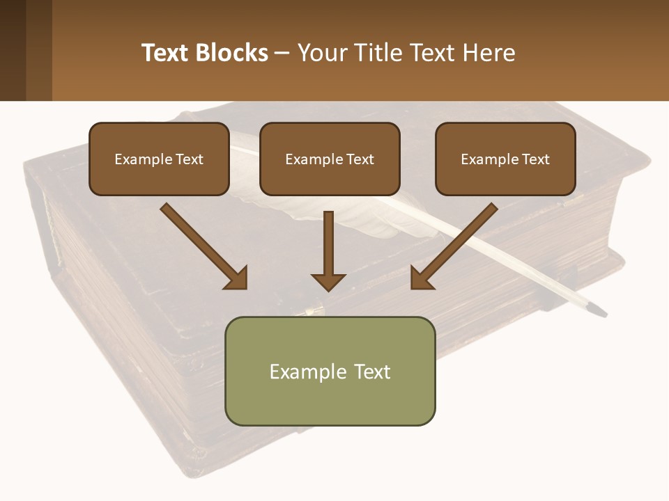 Yellow Story Dark PowerPoint Template