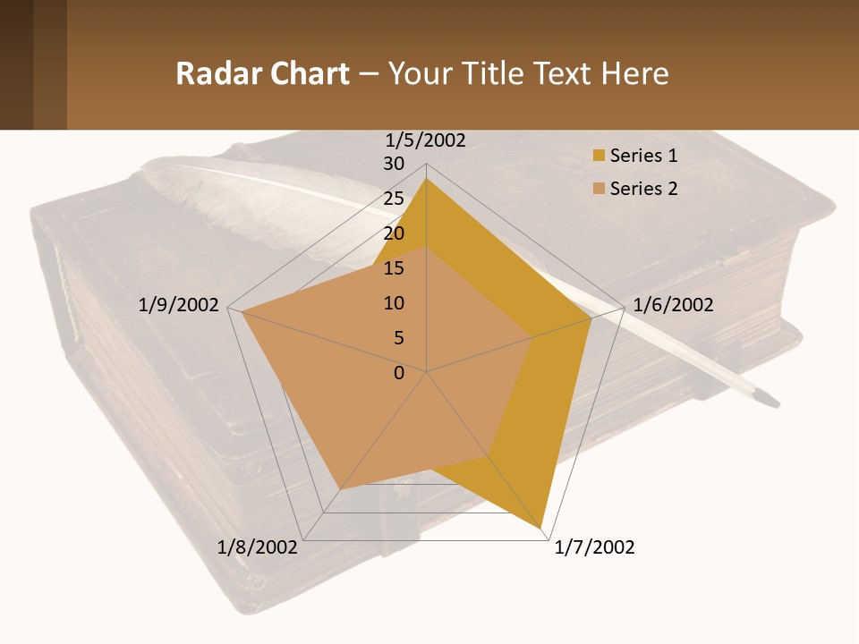 Yellow Story Dark PowerPoint Template