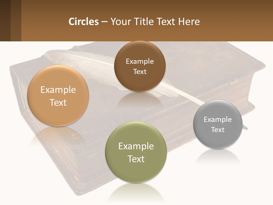 Yellow Story Dark PowerPoint Template