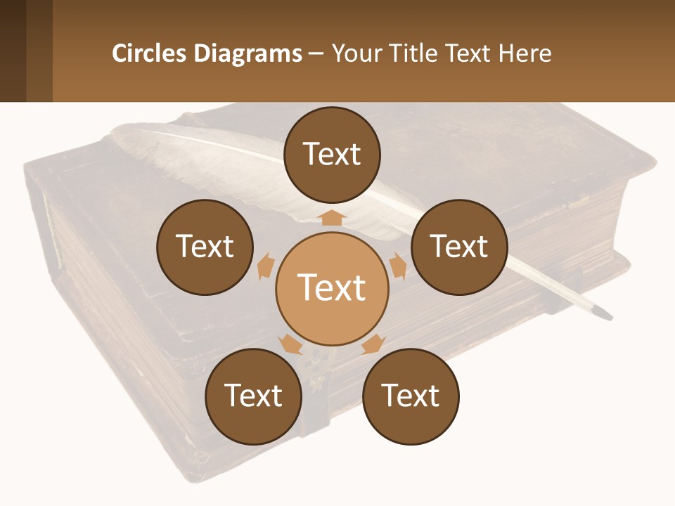 Yellow Story Dark PowerPoint Template