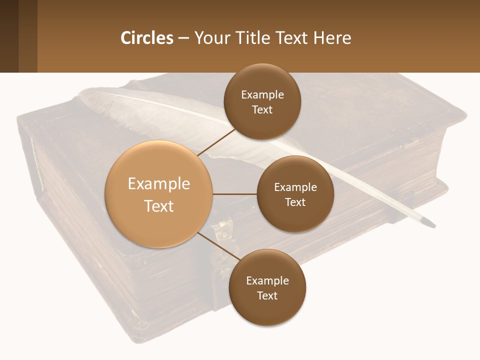 Yellow Story Dark PowerPoint Template