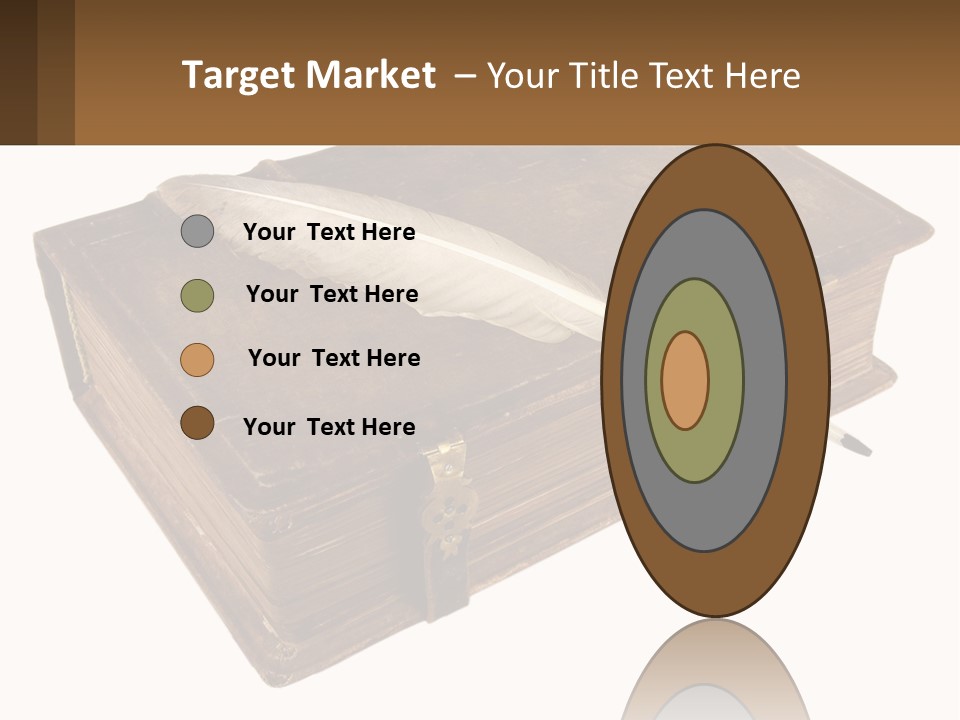 Yellow Story Dark PowerPoint Template