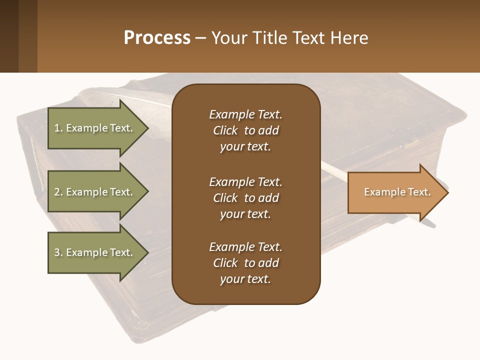 Yellow Story Dark PowerPoint Template