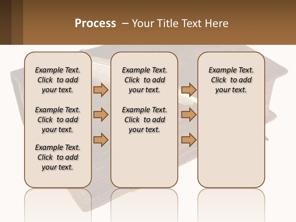 Yellow Story Dark PowerPoint Template