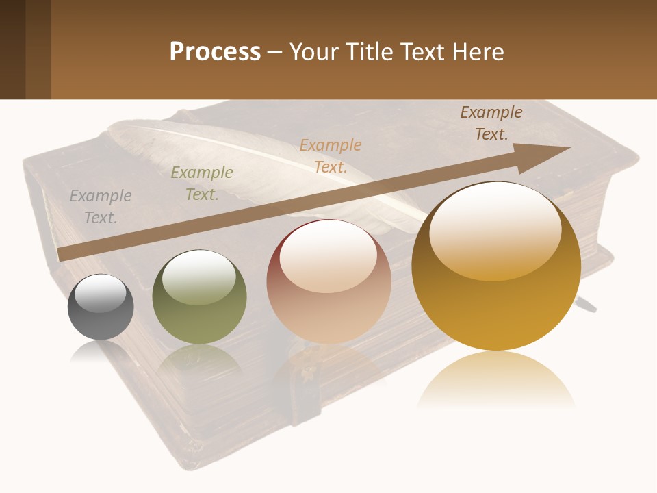 Yellow Story Dark PowerPoint Template