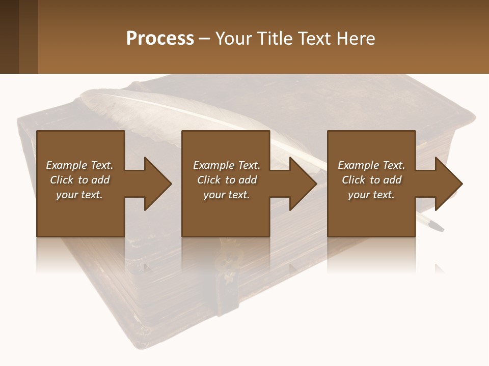 Yellow Story Dark PowerPoint Template