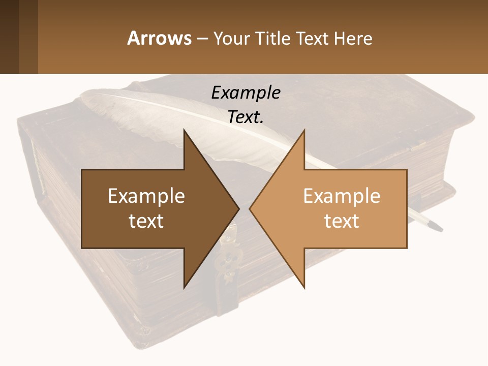 Yellow Story Dark PowerPoint Template