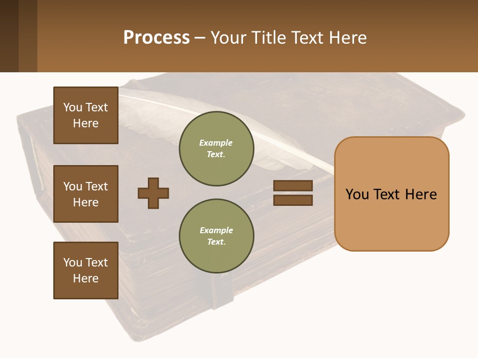 Yellow Story Dark PowerPoint Template