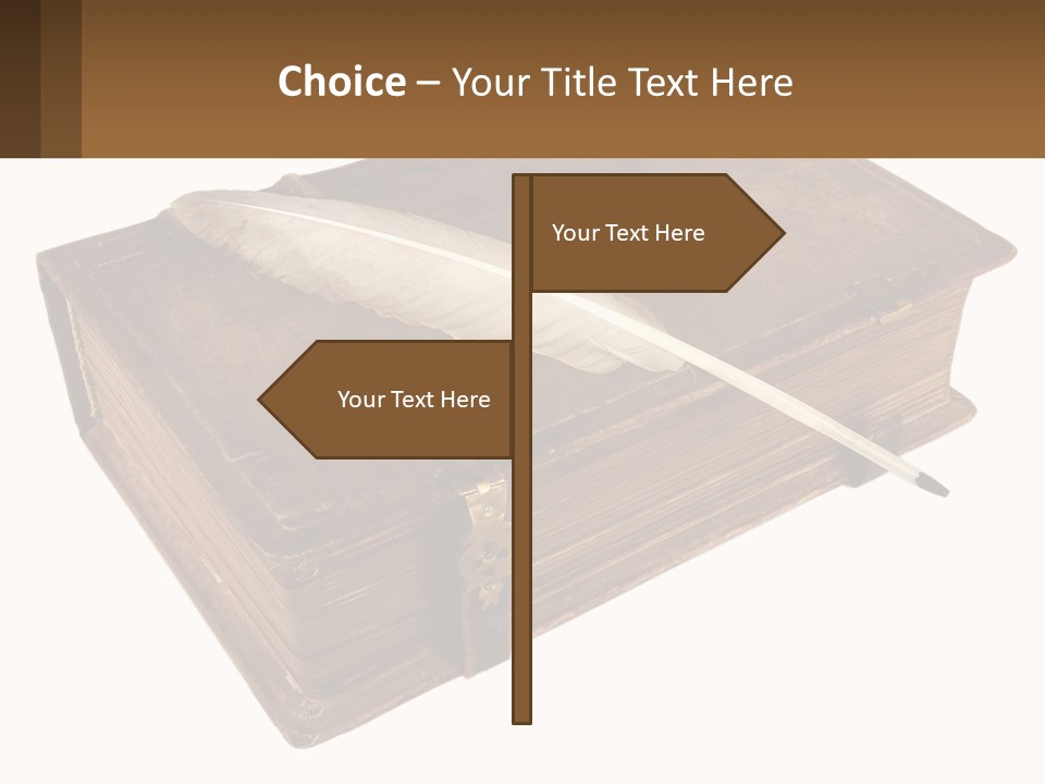 Yellow Story Dark PowerPoint Template