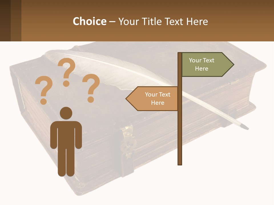 Yellow Story Dark PowerPoint Template