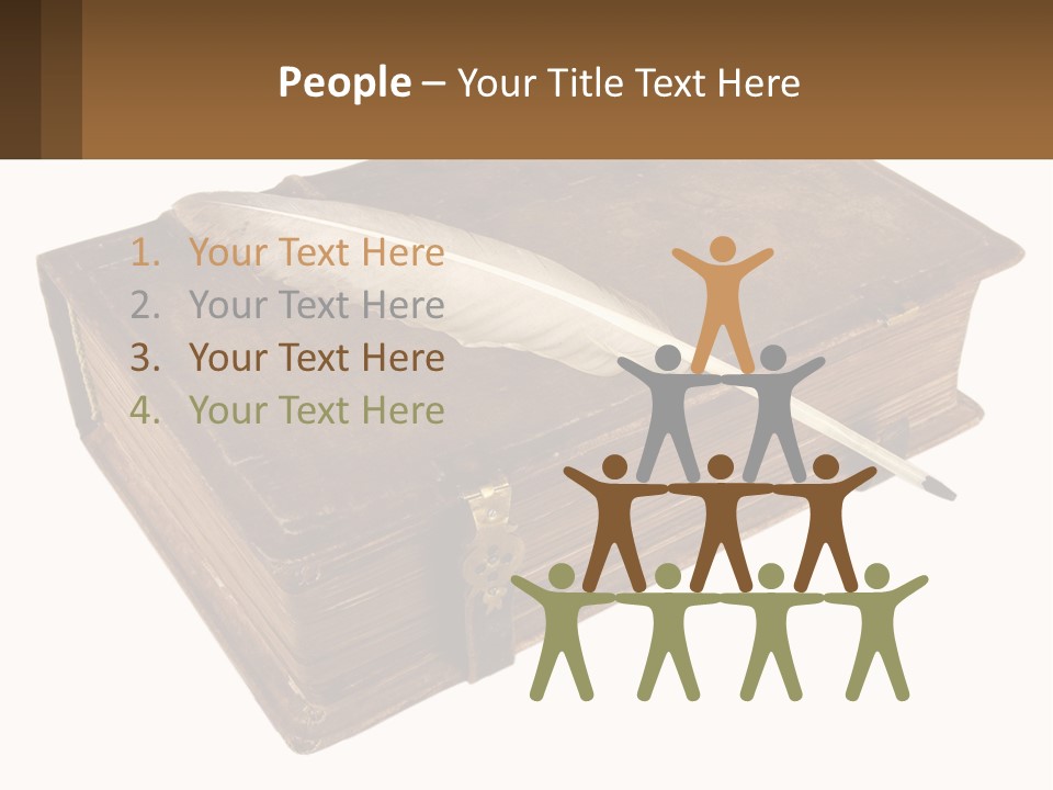 Yellow Story Dark PowerPoint Template