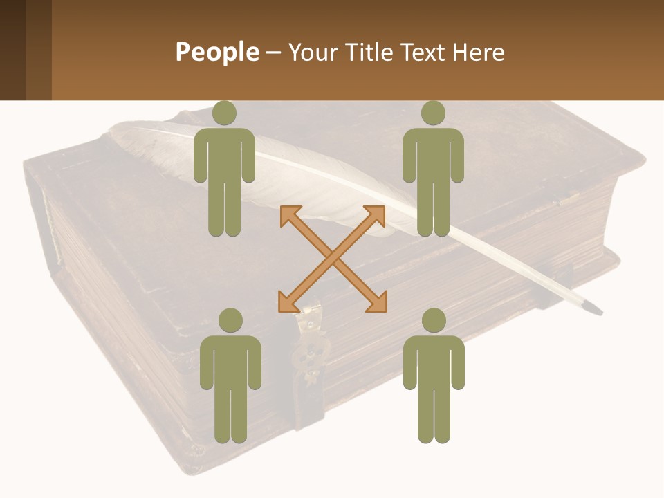 Yellow Story Dark PowerPoint Template