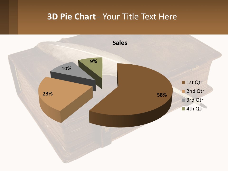 Yellow Story Dark PowerPoint Template