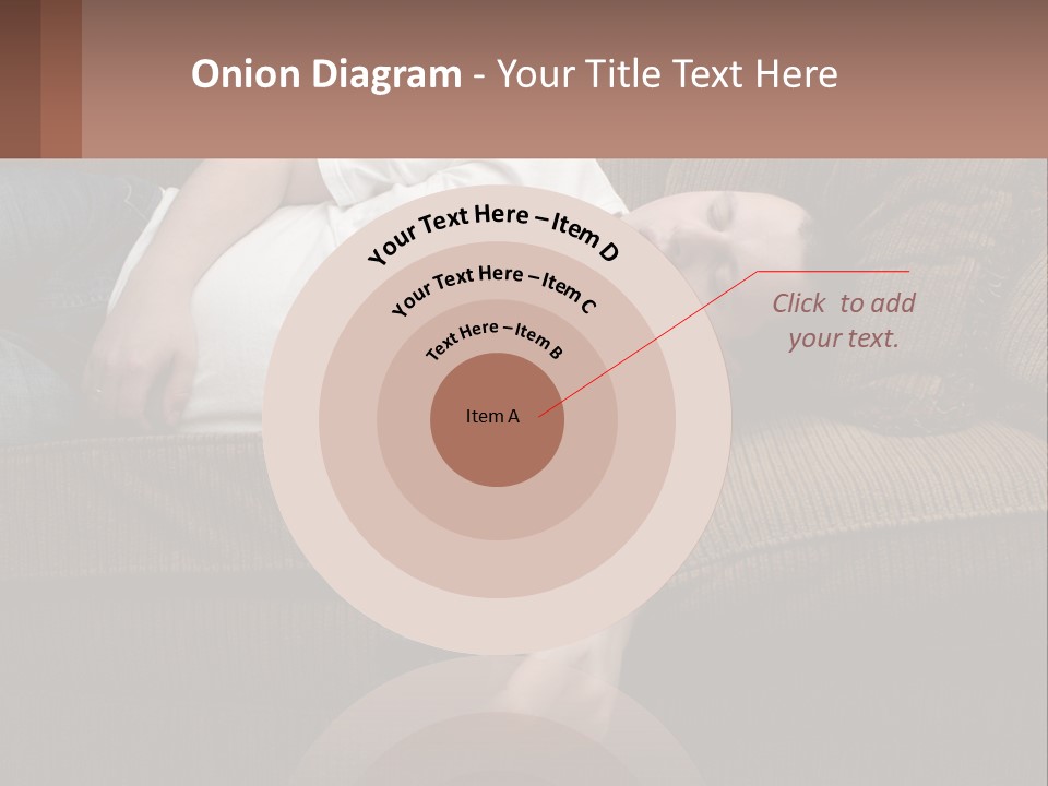 A Man Laying On A Couch With His Eyes Closed PowerPoint Template