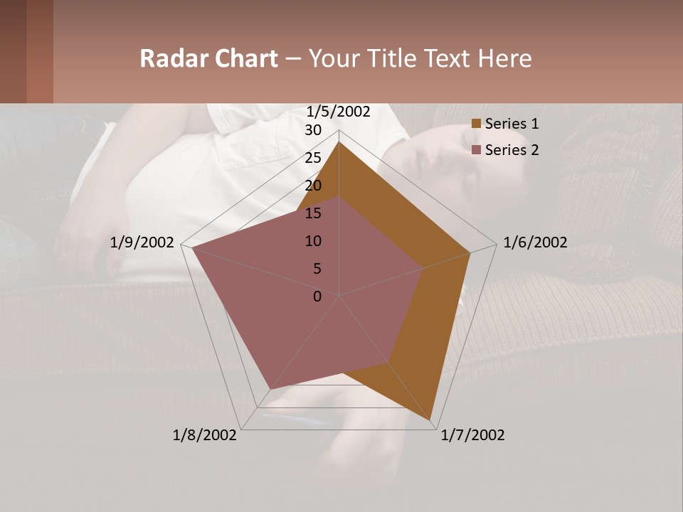 A Man Laying On A Couch With His Eyes Closed PowerPoint Template