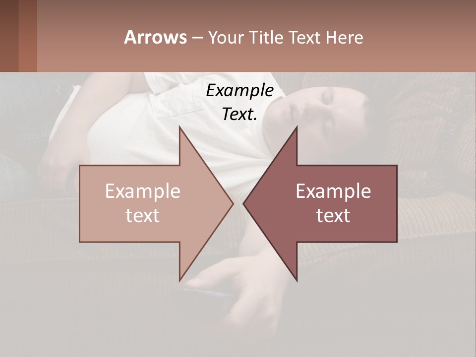 A Man Laying On A Couch With His Eyes Closed PowerPoint Template