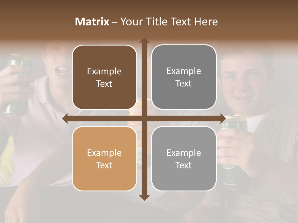 Lounge Teen Home PowerPoint Template