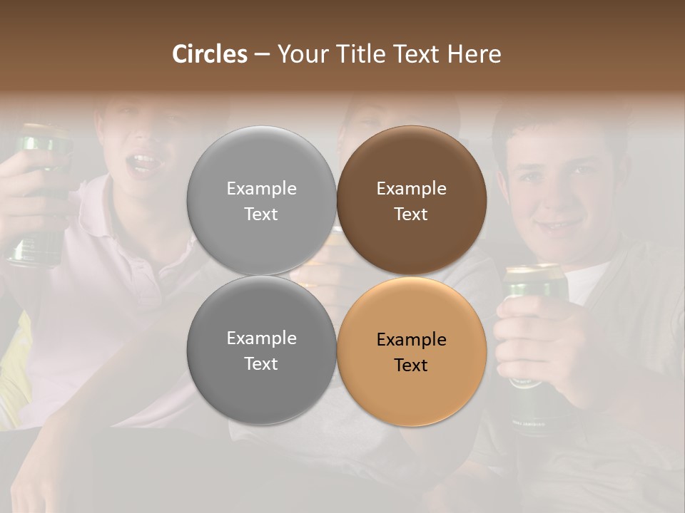 Lounge Teen Home PowerPoint Template