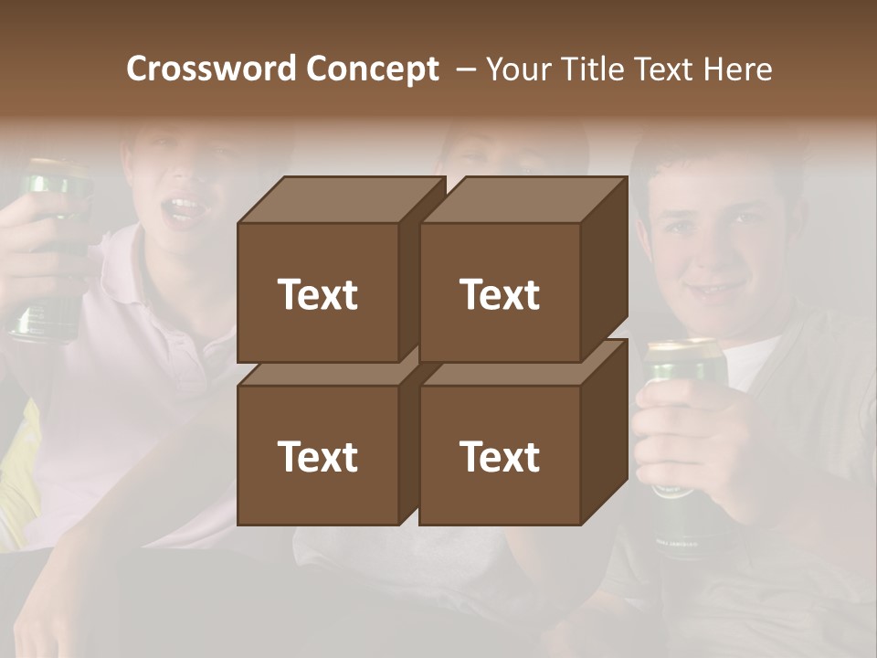 Lounge Teen Home PowerPoint Template