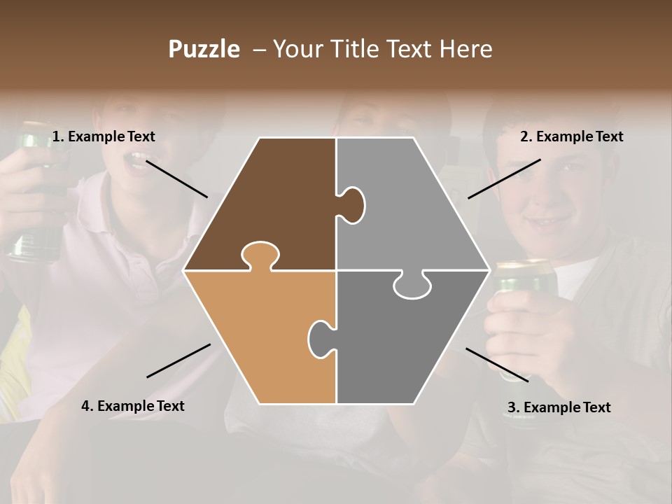 Lounge Teen Home PowerPoint Template