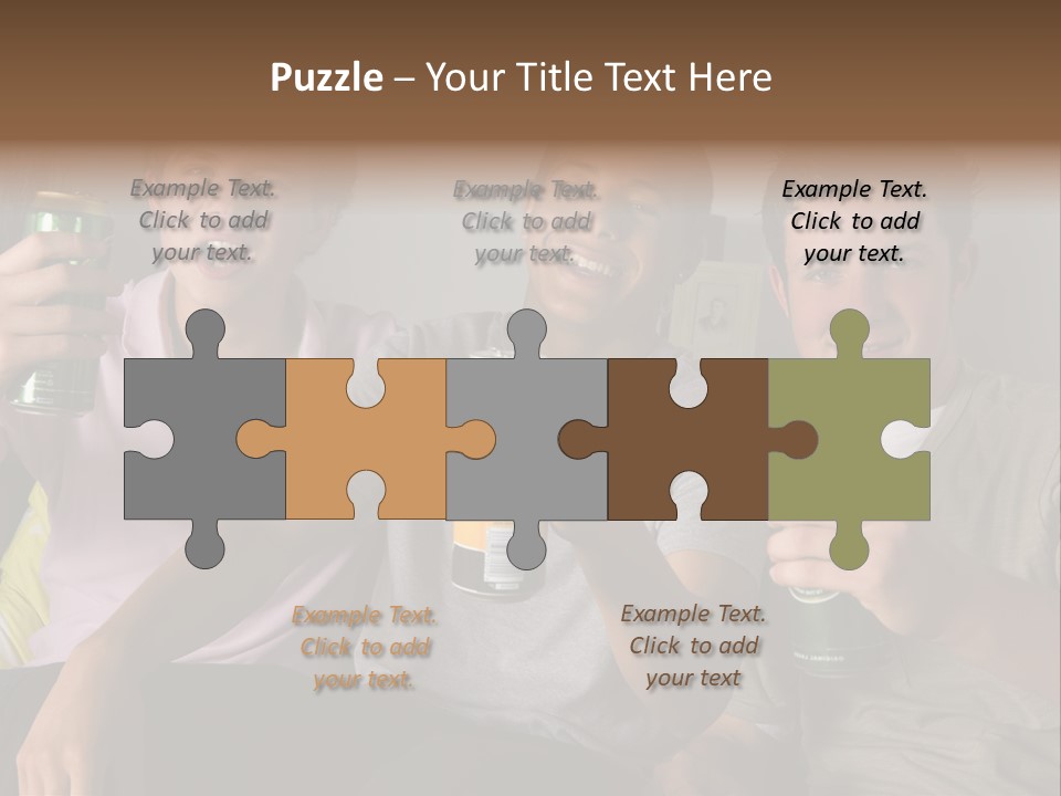 Lounge Teen Home PowerPoint Template