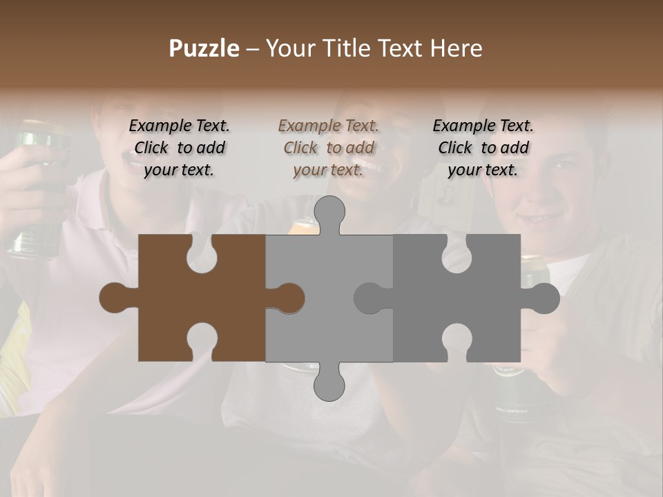 Lounge Teen Home PowerPoint Template