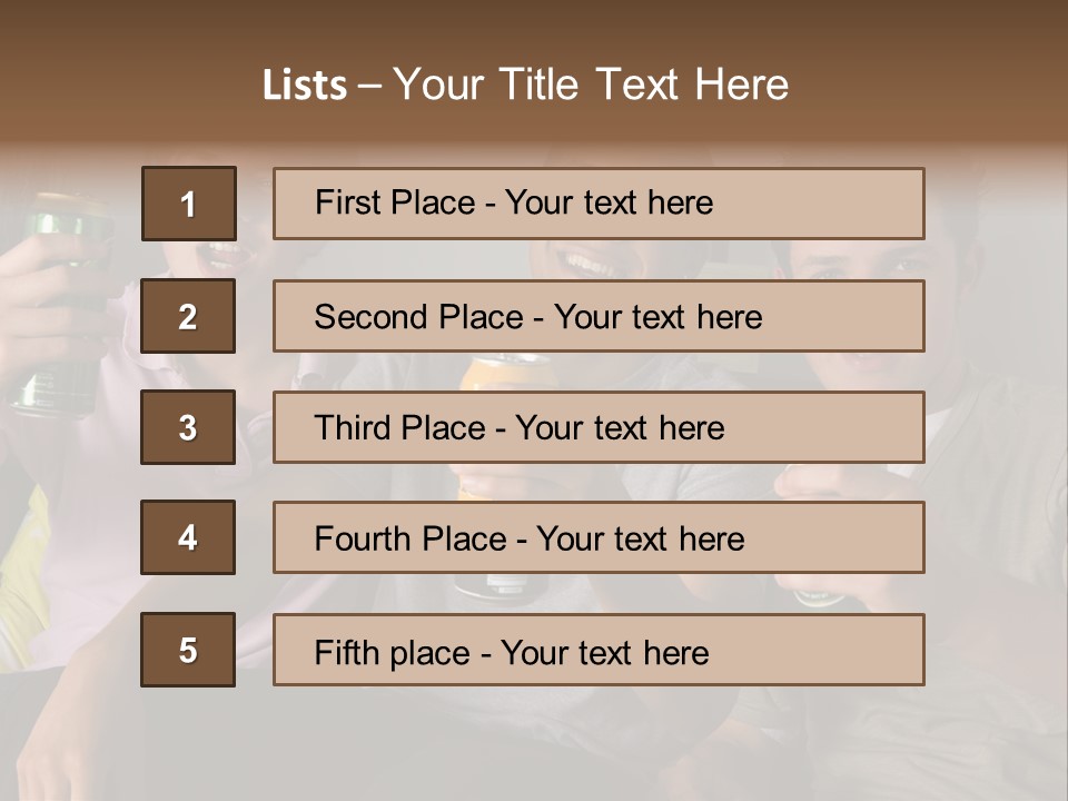 Lounge Teen Home PowerPoint Template