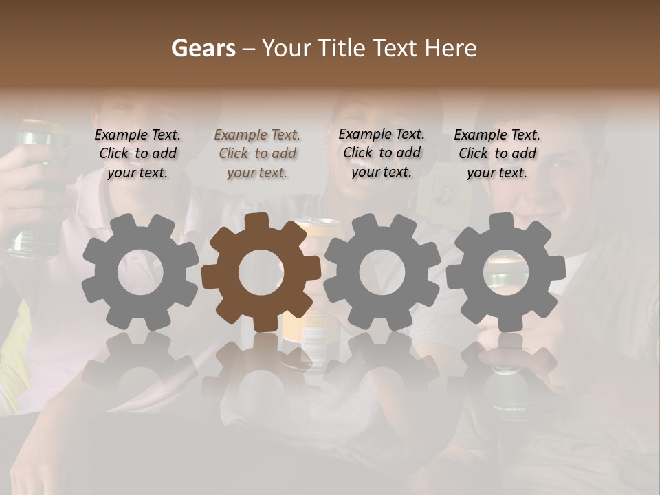 Lounge Teen Home PowerPoint Template