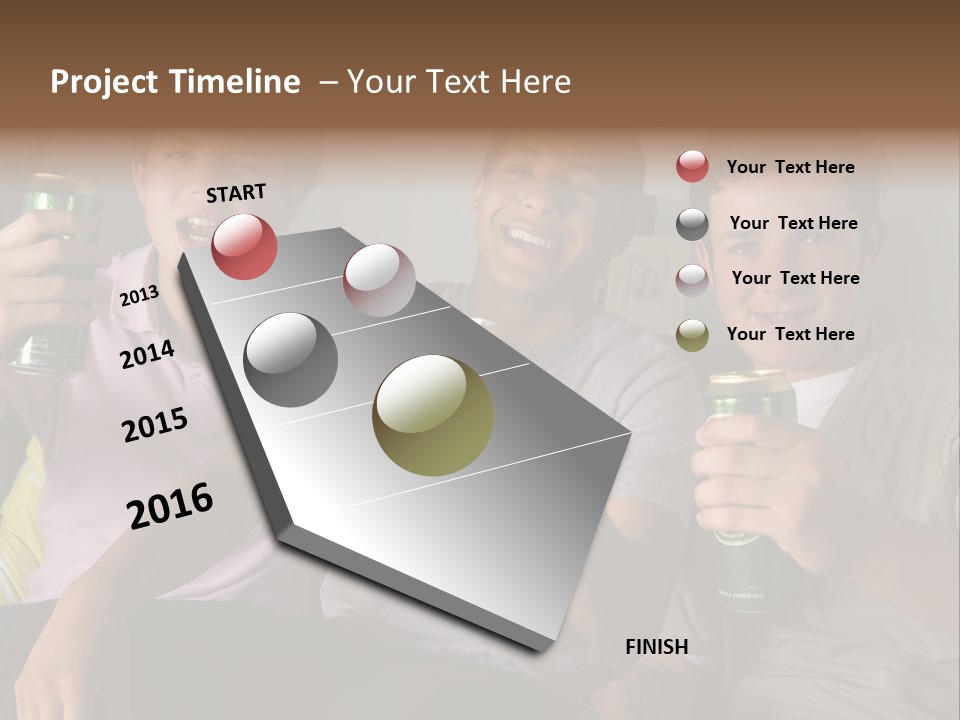 Lounge Teen Home PowerPoint Template