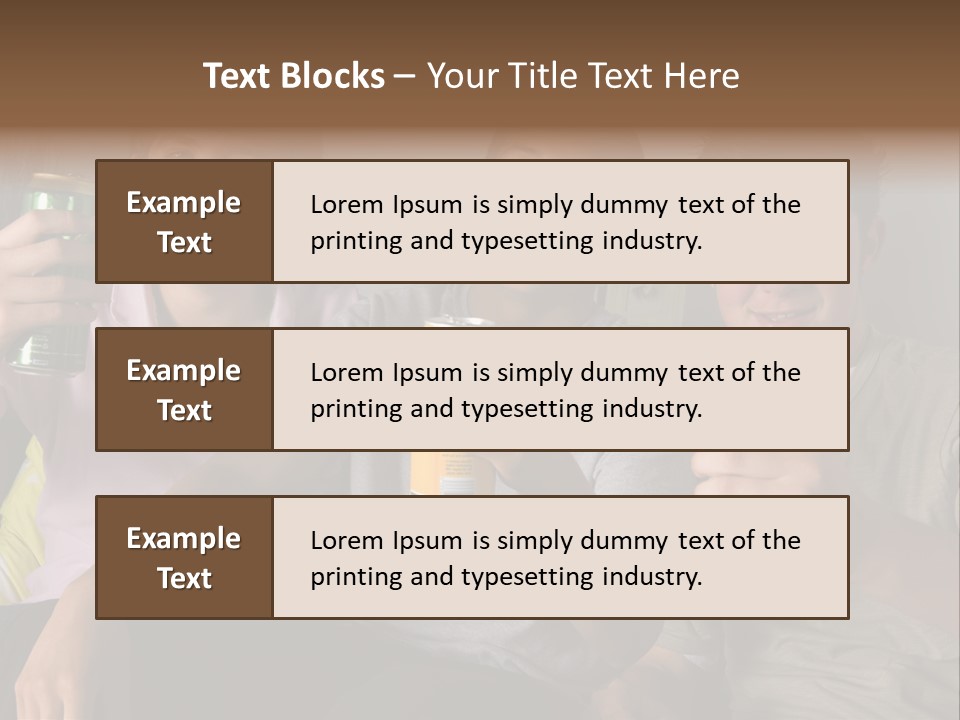 Lounge Teen Home PowerPoint Template
