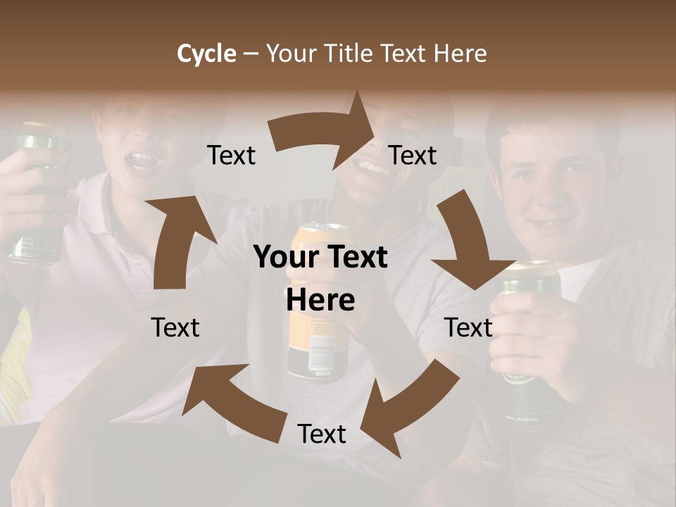 Lounge Teen Home PowerPoint Template