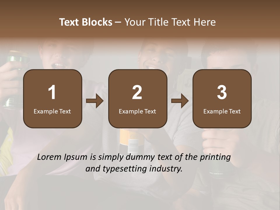 Lounge Teen Home PowerPoint Template